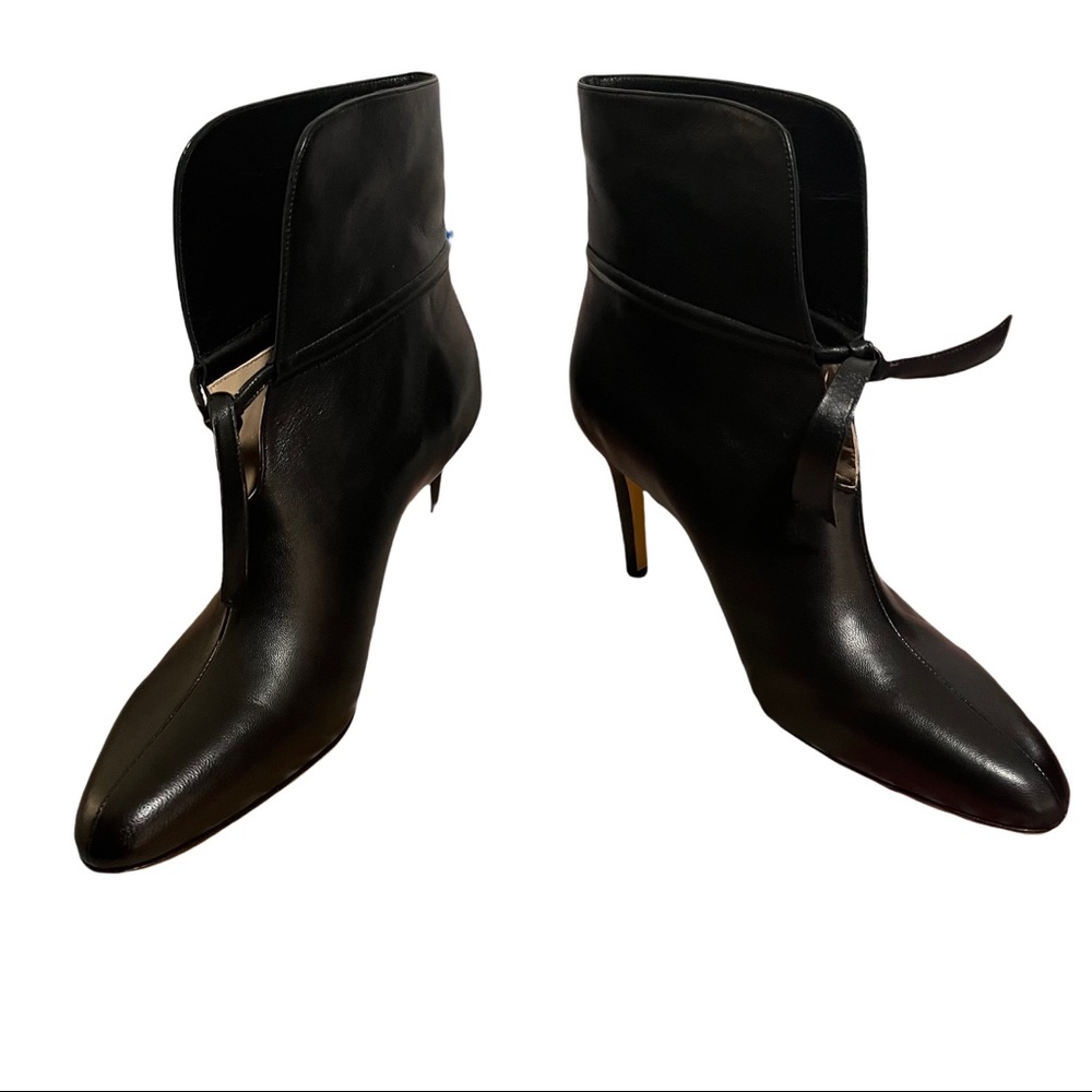 RARE MNZ Maryam Nassir Zadeh Kierra Boots size 41 (US 11) black calfskin - Picture 4 of 16